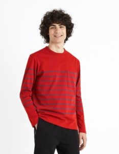 Celio Striped T-shirt Veboxmlr