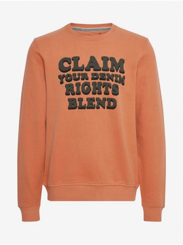 Orange Sweatshirt Blend -