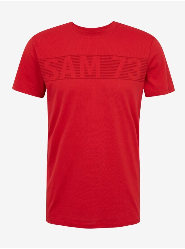 SAM73 Red Men's T-Shirt SAM 73