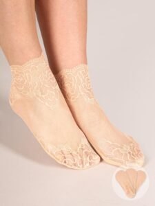 Yoclub Woman's Women's Lace Socks