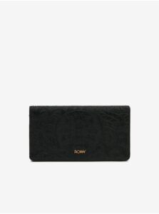 Black Patterned Wallet Roxy Crazy