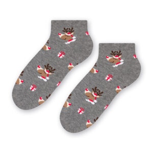 Socks 136-004 Melange Grey