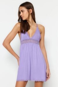 Trendyol Nightgown - Purple