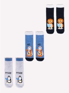 Ponožky Yoclub Yoclub_3Pack_Socks_SKA-0038C-AA00_Multicolour