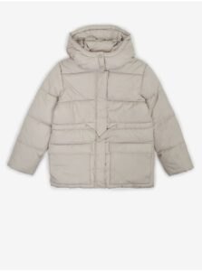 Tom Tailor Light Grey Girly Quilted Winter Jacket