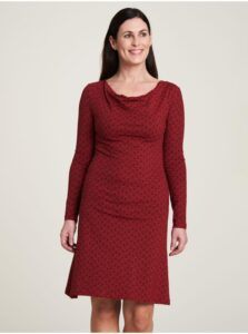Red patterned dress Tranquillo