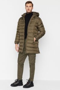 Trendyol Winter Jacket - Khaki