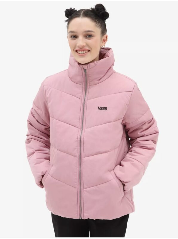 Pink Ladies Quilted Winter Jacket