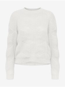 White Braided Sweater Pieces Cornelia