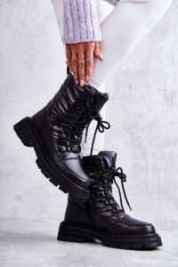 Women's snow lace-up boots GOE