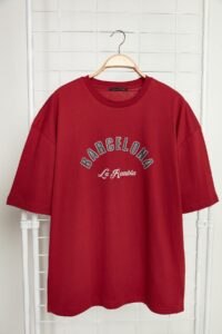 Trendyol T-Shirt - Burgundy