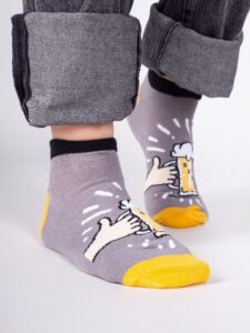 Yoclub Man's Cotton Socks Patterns