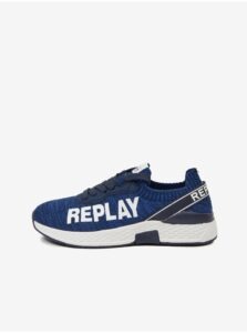 Dark Blue Kids Sneakers Replay