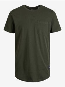 Dark Green Men's T-Shirt Jack &