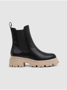 Black Ladies Ankle Boots Pepe Jeans