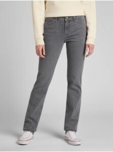 Grey Women's Straight Fit Jeans