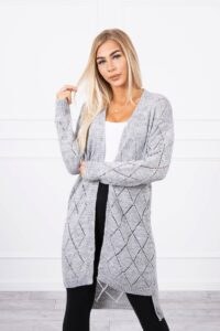 Sweater with a geometric pattern
