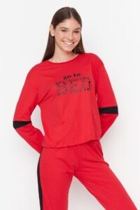 Trendyol Pajama Set - Red