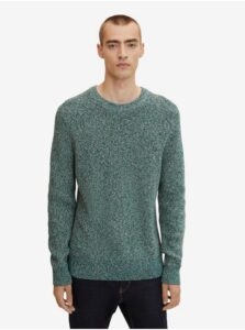 Green Men's Annealed Basic Sweater Tom