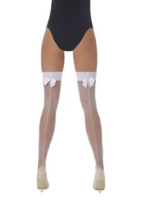 Bas Bleu Cabaret stockings with seam and