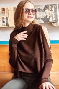 Olalook Blouse - Brown -