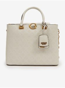 Light Grey Patterned Handbag Guess Vibe