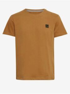 Brown Short Sleeve T-Shirt Blend