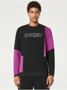 Purple-Black Men's Sweatshirt Oakley
