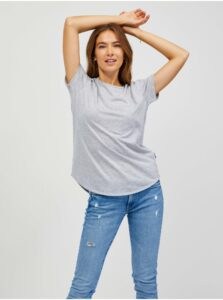 SAM73 Light gray Womens Resale Basic T-Shirt