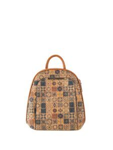 Yellow cork backpack with