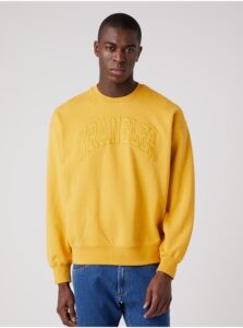 Yellow Men's Sweatshirt Wrangler
