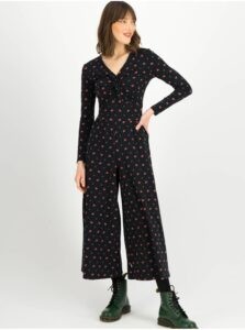 Black Floral Sweater Overall Blutsgeschwister Glamourama