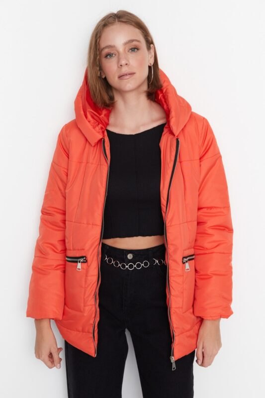 Trendyol Winter Jacket - Orange