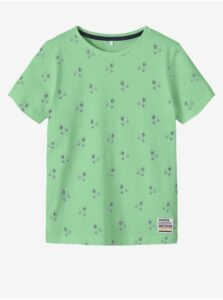 Green Boys' T-Shirt with name it