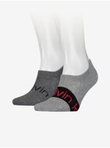 Set of two pairs of gray men's socks