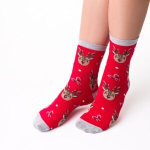 Socks 136-056 Red