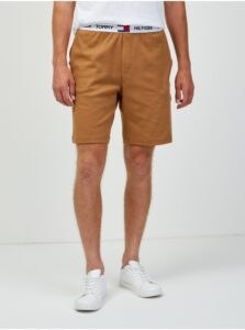 Brown Mens Tracksuit Shorts Tommy