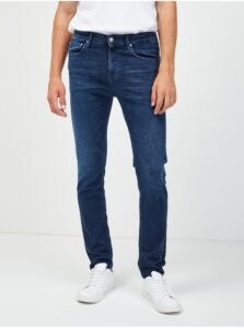 Dark Blue Men's Skinny Fit Jeans Calvin