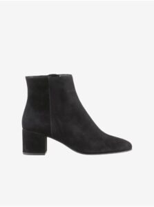 Black Women's Suede Ankle Boots Högl