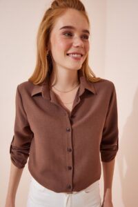 Happiness İstanbul Shirt - Brown
