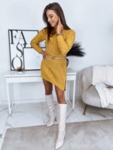 Women's sweater TENSI yellow