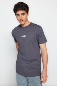 Trendyol T-Shirt - Gray -