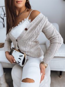 Women's sweater MELANIA beige