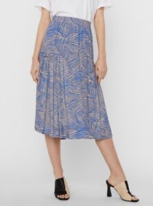 Blue patterned skirt VERO MODA