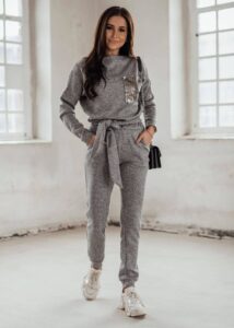 Jumpsuit gray Cocomore cmgKB1118.R03