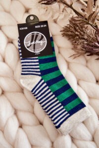 Children's classic socks with stripes