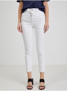 White Women's Slim Fit Jeans