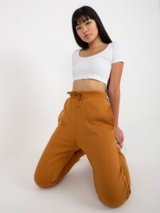 Women's insulated sweatpants with tying
