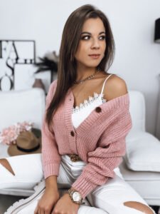 Women's sweater MINSTRAL pink