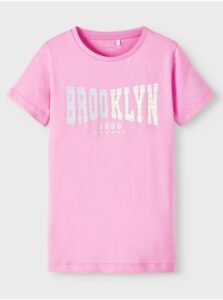 Pink girly T-shirt name it